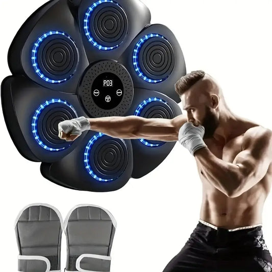 Smart Wall-Mounted Electronic Boxing Machine with Gloves